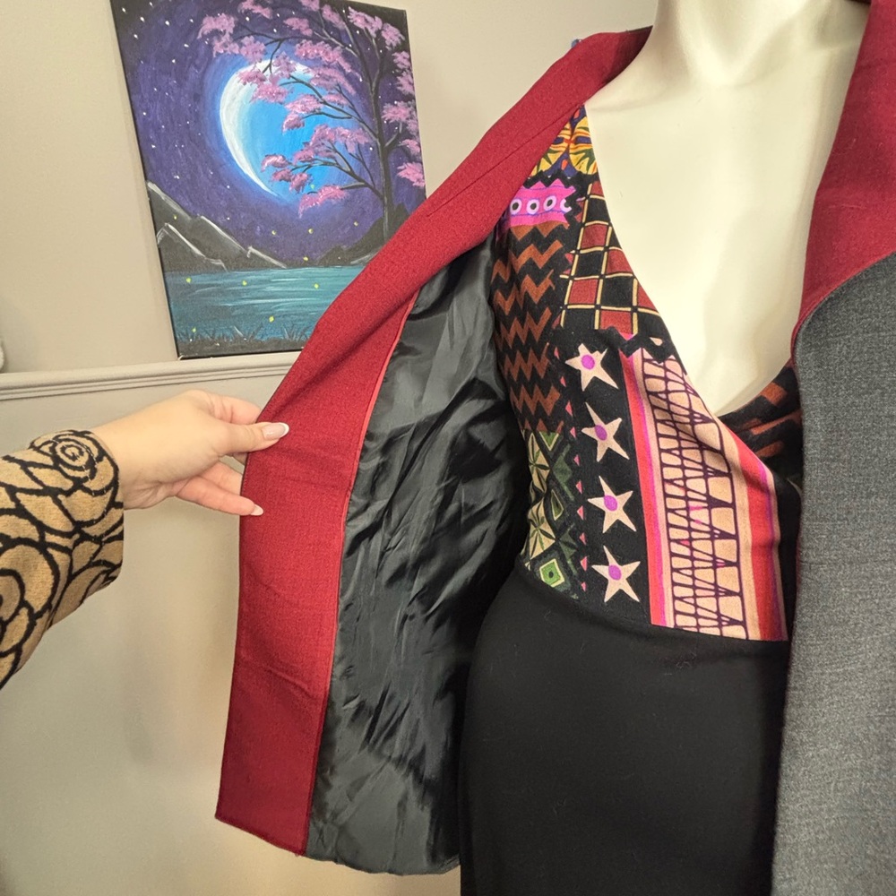 Laura Petites Long Blazer/Coat, size 4 NEW - Picture 4 of 8